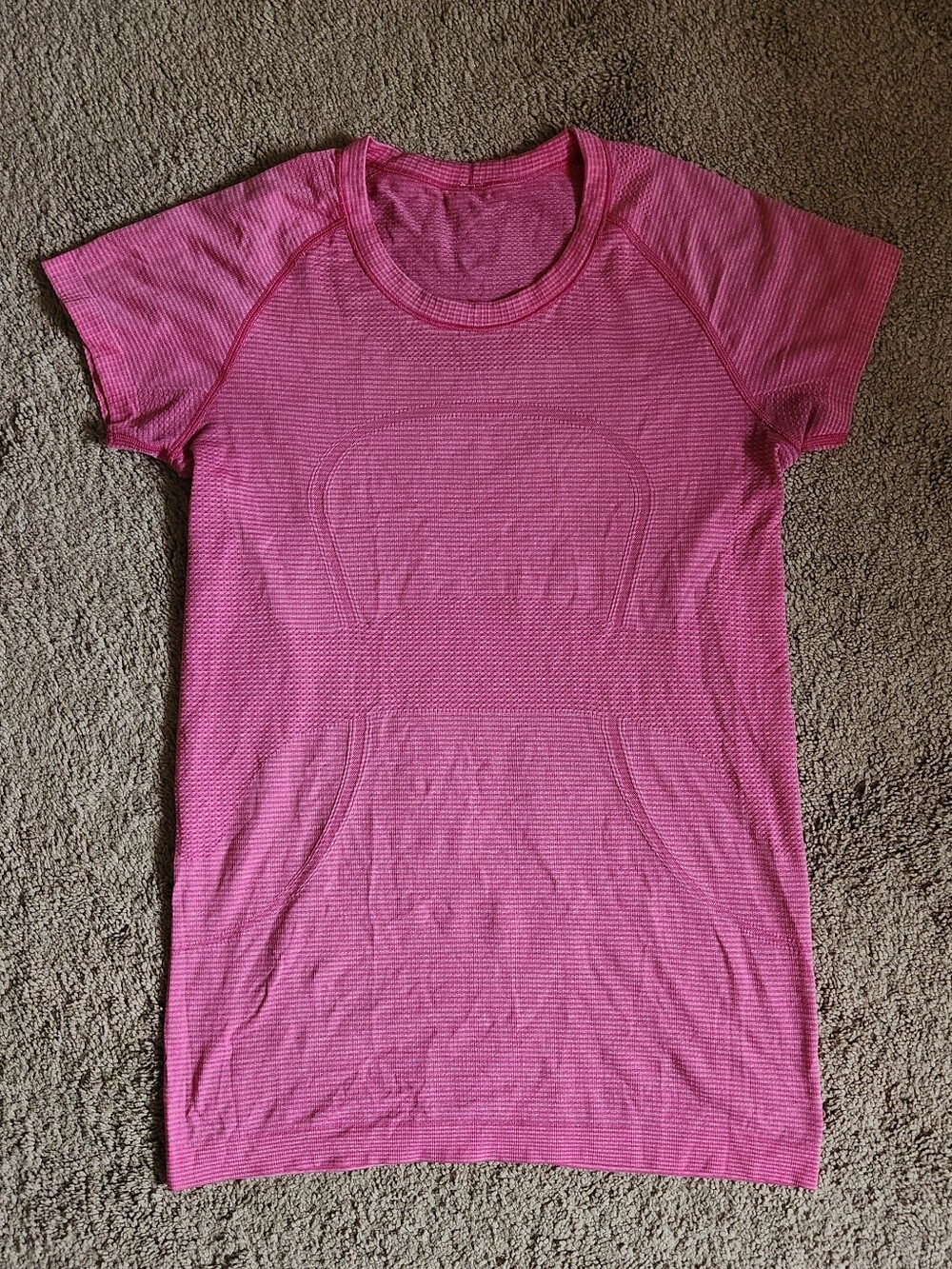 Lululemon athletica Swiftly Tech Pink Tee Long & Seamless Light US 8